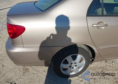 2005 Toyota Corolla Le из США, поврежденный, VIN 2T1BR32E75C419131